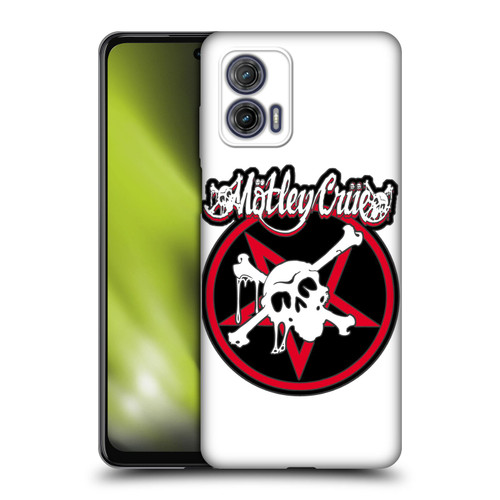 Motley Crue Logos Dr. Feelgood Skull Soft Gel Case for Motorola Moto G73 5G
