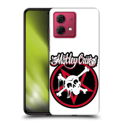 Motley Crue Logos Dr. Feelgood Skull Soft Gel Case for Motorola Moto G84 5G