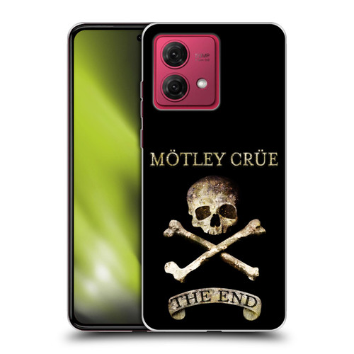Motley Crue Logos The End Soft Gel Case for Motorola Moto G84 5G
