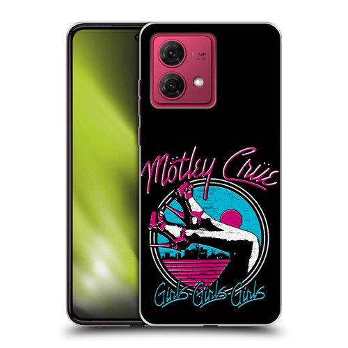 Motley Crue Logos Girls Shoes Soft Gel Case for Motorola Moto G84 5G