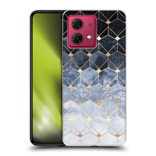 Elisabeth Fredriksson Sparkles Hexagons And Diamonds Soft Gel Case for Motorola Moto G84 5G