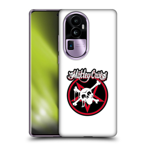Motley Crue Logos Dr. Feelgood Skull Soft Gel Case for OPPO Reno10 Pro+