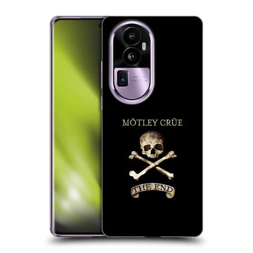 Motley Crue Logos The End Soft Gel Case for OPPO Reno10 Pro+