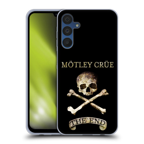 Motley Crue Logos The End Soft Gel Case for Samsung Galaxy A15
