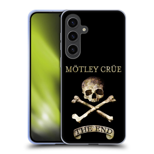 Motley Crue Logos The End Soft Gel Case for Samsung Galaxy S24+ 5G