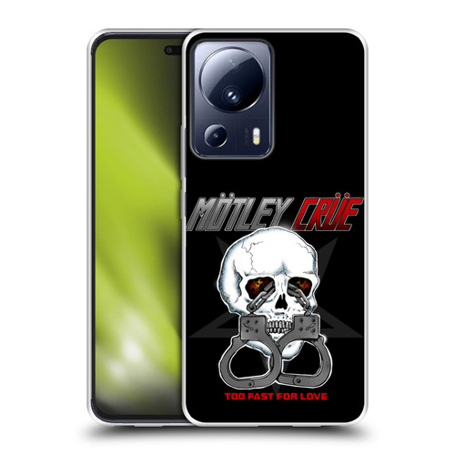 Motley Crue Logos Too Fast For Love Skull Soft Gel Case for Xiaomi 13 Lite 5G