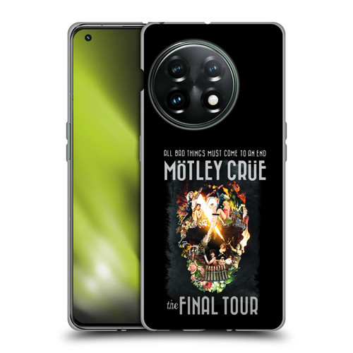 Motley Crue Tours All Bad Things Final Soft Gel Case for OnePlus 11 5G
