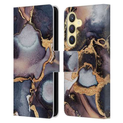 Elisabeth Fredriksson Sparkles Dreamy Ink Leather Book Wallet Case Cover For Samsung Galaxy S24 5G