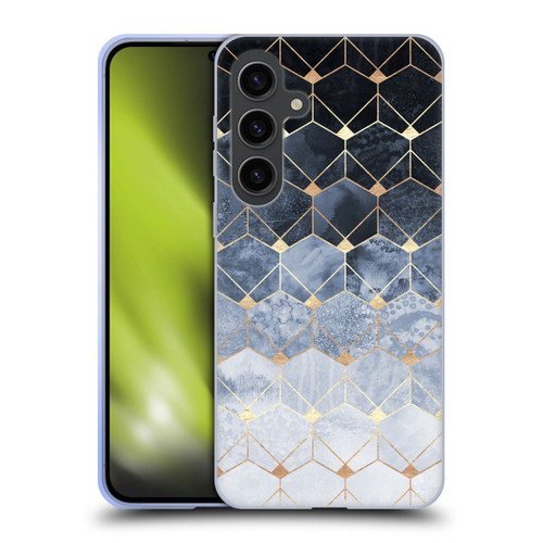 Elisabeth Fredriksson Sparkles Hexagons And Diamonds Soft Gel Case for Samsung Galaxy S24+ 5G