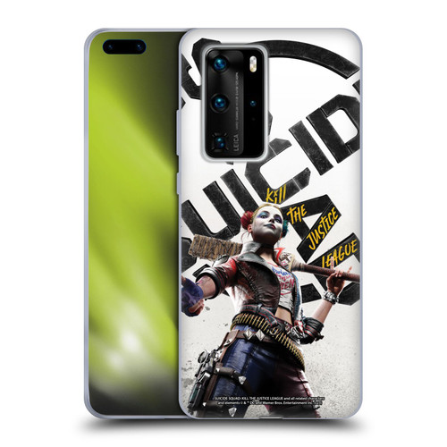 Suicide Squad: Kill The Justice League Key Art Harley Quinn Soft Gel Case for Huawei P40 Pro / P40 Pro Plus 5G