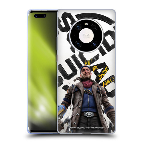 Suicide Squad: Kill The Justice League Key Art Captain Boomerang Soft Gel Case for Huawei Mate 40 Pro 5G