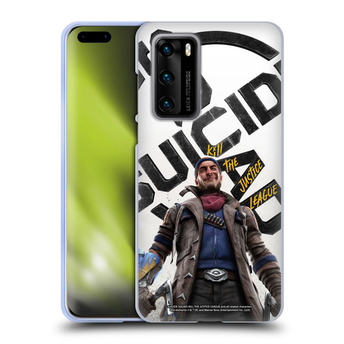 Suicide Squad: Kill The Justice League Key Art Captain Boomerang Soft Gel Case for Huawei P40 5G