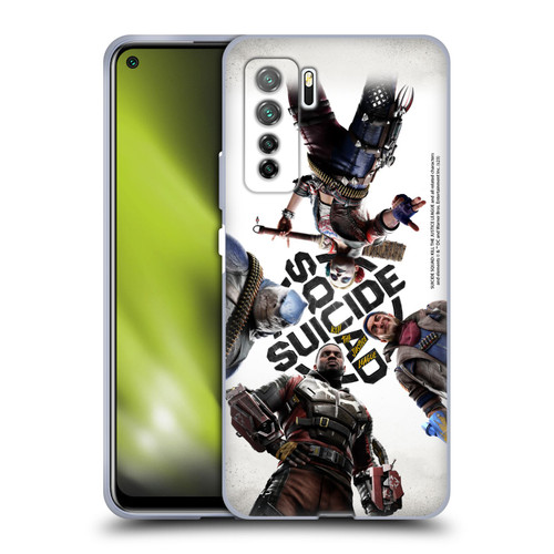 Suicide Squad: Kill The Justice League Key Art Poster Soft Gel Case for Huawei Nova 7 SE/P40 Lite 5G