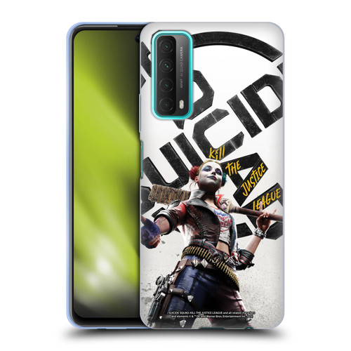 Suicide Squad: Kill The Justice League Key Art Harley Quinn Soft Gel Case for Huawei P Smart (2021)