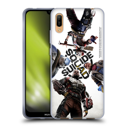 Suicide Squad: Kill The Justice League Key Art Poster Soft Gel Case for Huawei Y6 Pro (2019)