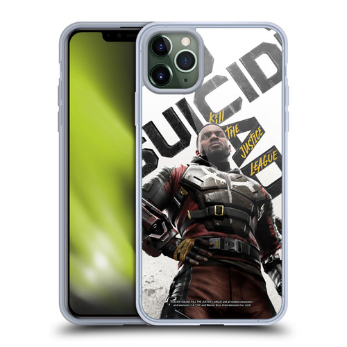 Suicide Squad: Kill The Justice League Key Art Deadshot Soft Gel Case for Apple iPhone 11 Pro Max