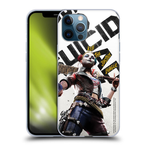 Suicide Squad: Kill The Justice League Key Art Harley Quinn Soft Gel Case for Apple iPhone 12 Pro Max