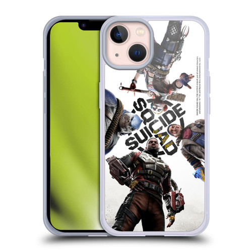 Suicide Squad: Kill The Justice League Key Art Poster Soft Gel Case for Apple iPhone 13