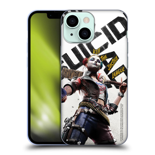 Suicide Squad: Kill The Justice League Key Art Harley Quinn Soft Gel Case for Apple iPhone 13 Mini