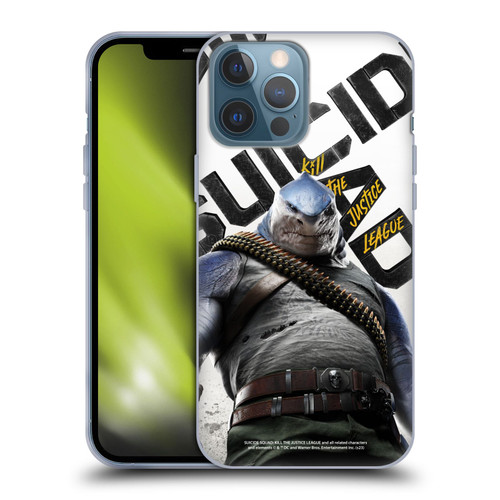 Suicide Squad: Kill The Justice League Key Art King Shark Soft Gel Case for Apple iPhone 13 Pro Max