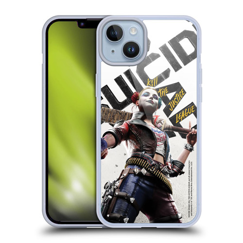 Suicide Squad: Kill The Justice League Key Art Harley Quinn Soft Gel Case for Apple iPhone 14 Plus