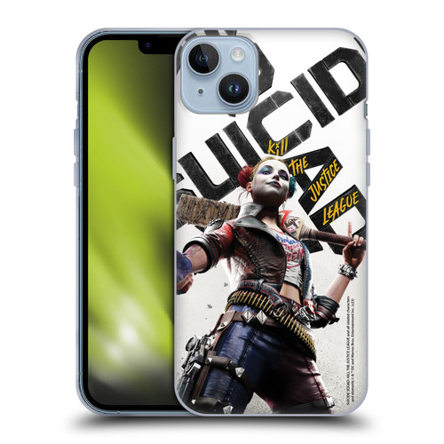 Suicide Squad: Kill The Justice League Key Art Harley Quinn Soft Gel Case for Apple iPhone 14 Plus