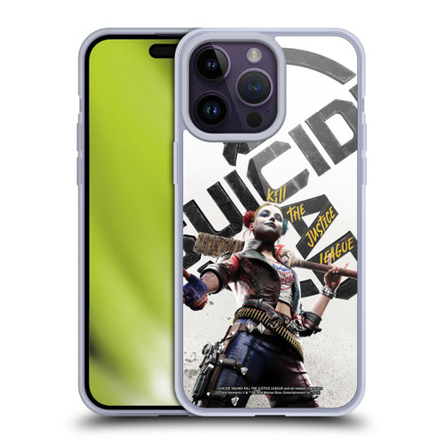 Suicide Squad: Kill The Justice League Key Art Harley Quinn Soft Gel Case for Apple iPhone 14 Pro Max