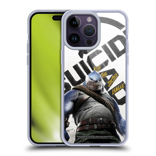 Suicide Squad: Kill The Justice League Key Art King Shark Soft Gel Case for Apple iPhone 14 Pro Max