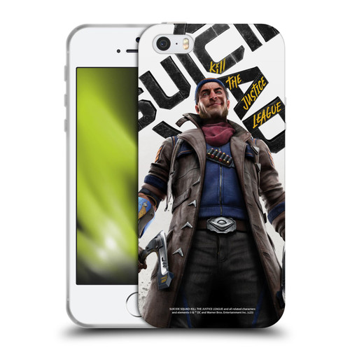 Suicide Squad: Kill The Justice League Key Art Captain Boomerang Soft Gel Case for Apple iPhone 5 / 5s / iPhone SE 2016
