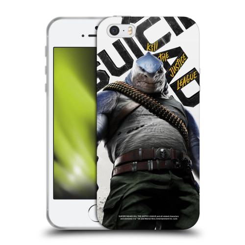 Suicide Squad: Kill The Justice League Key Art King Shark Soft Gel Case for Apple iPhone 5 / 5s / iPhone SE 2016