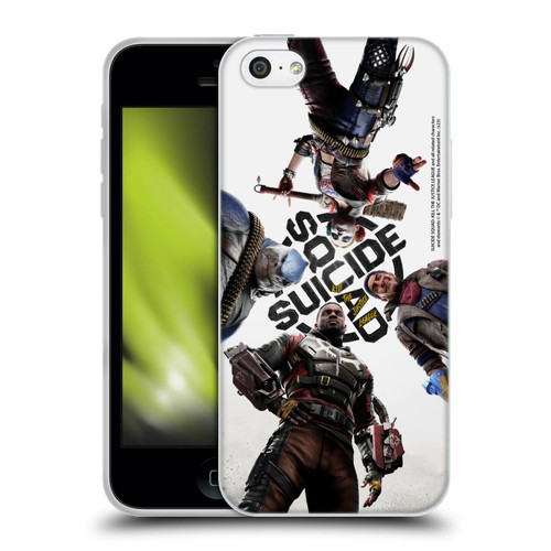 Suicide Squad: Kill The Justice League Key Art Poster Soft Gel Case for Apple iPhone 5c