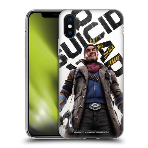 Suicide Squad: Kill The Justice League Key Art Captain Boomerang Soft Gel Case for Apple iPhone X / iPhone XS