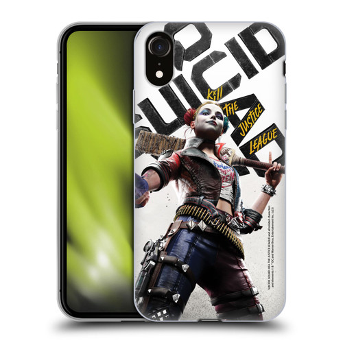 Suicide Squad: Kill The Justice League Key Art Harley Quinn Soft Gel Case for Apple iPhone XR