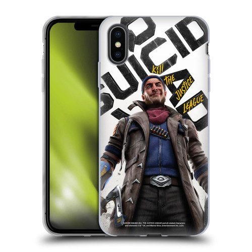 Suicide Squad: Kill The Justice League Key Art Captain Boomerang Soft Gel Case for Apple iPhone XS Max