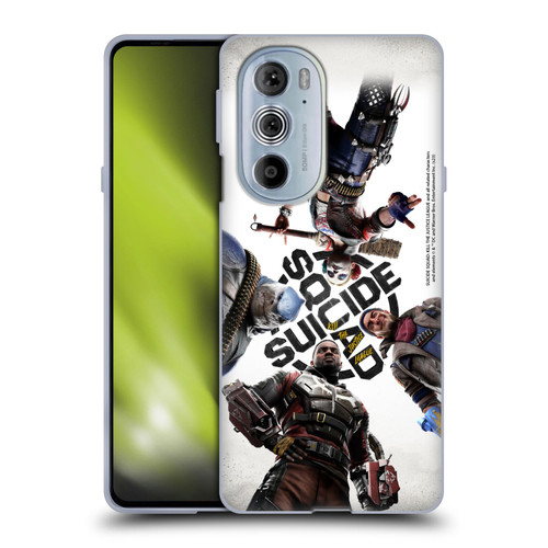 Suicide Squad: Kill The Justice League Key Art Poster Soft Gel Case for Motorola Edge X30