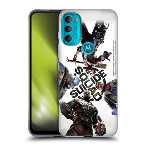 Suicide Squad: Kill The Justice League Key Art Poster Soft Gel Case for Motorola Moto G71 5G