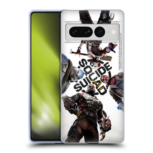 Suicide Squad: Kill The Justice League Key Art Poster Soft Gel Case for Google Pixel 7 Pro