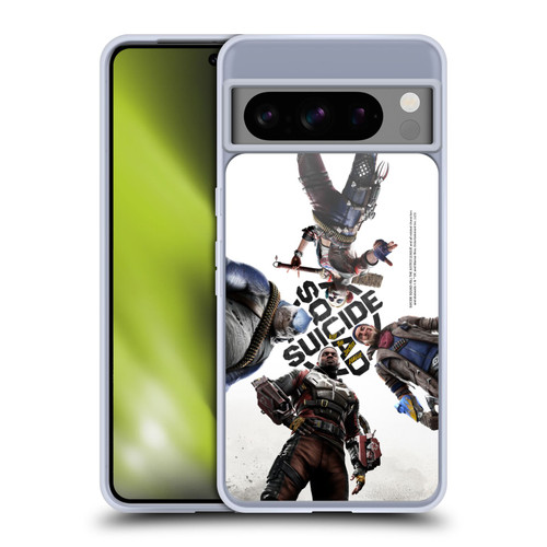 Suicide Squad: Kill The Justice League Key Art Poster Soft Gel Case for Google Pixel 8 Pro