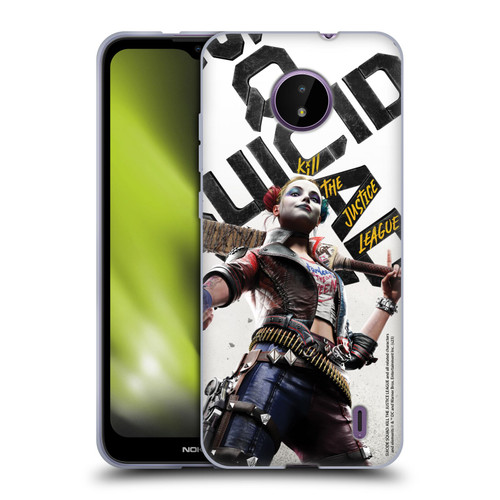 Suicide Squad: Kill The Justice League Key Art Harley Quinn Soft Gel Case for Nokia C10 / C20