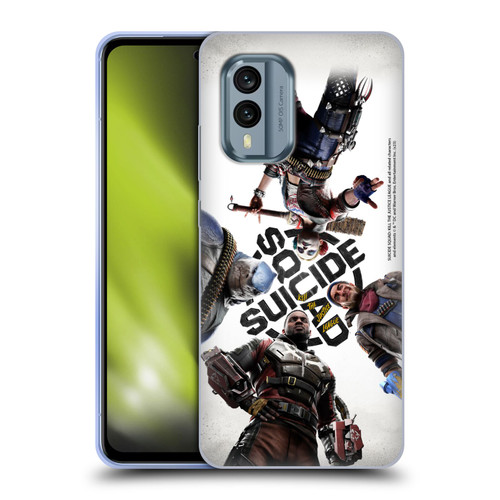 Suicide Squad: Kill The Justice League Key Art Poster Soft Gel Case for Nokia X30