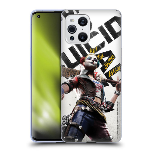 Suicide Squad: Kill The Justice League Key Art Harley Quinn Soft Gel Case for OPPO Find X3 / Pro