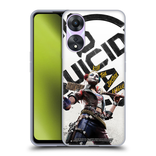 Suicide Squad: Kill The Justice League Key Art Harley Quinn Soft Gel Case for OPPO A78 4G