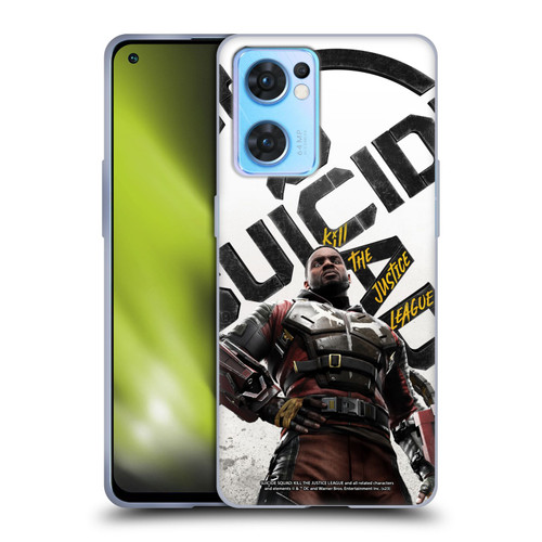 Suicide Squad: Kill The Justice League Key Art Deadshot Soft Gel Case for OPPO Reno7 5G / Find X5 Lite