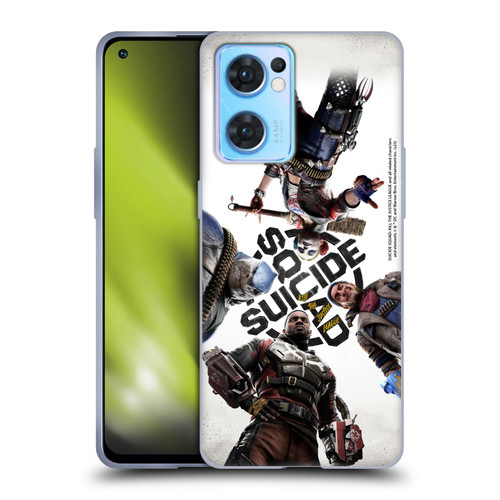 Suicide Squad: Kill The Justice League Key Art Poster Soft Gel Case for OPPO Reno7 5G / Find X5 Lite