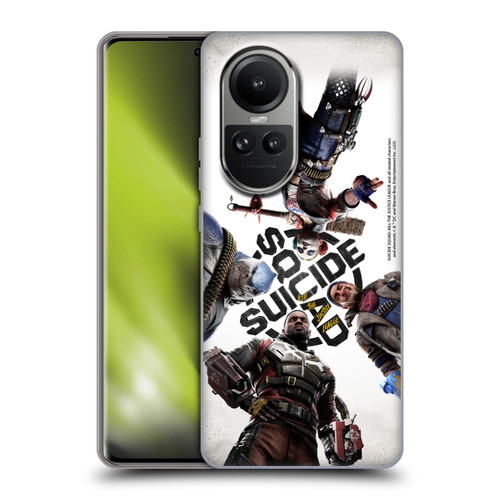 Suicide Squad: Kill The Justice League Key Art Poster Soft Gel Case for OPPO Reno10 5G / Reno10 Pro 5G