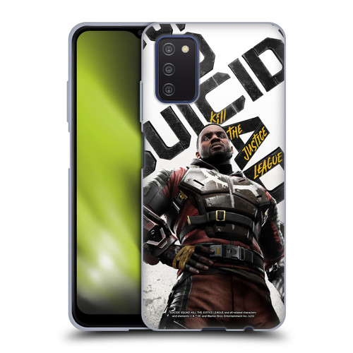 Suicide Squad: Kill The Justice League Key Art Deadshot Soft Gel Case for Samsung Galaxy A03s (2021)