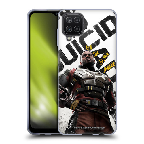 Suicide Squad: Kill The Justice League Key Art Deadshot Soft Gel Case for Samsung Galaxy A12 (2020)