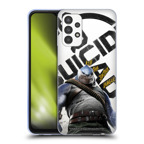 Suicide Squad: Kill The Justice League Key Art King Shark Soft Gel Case for Samsung Galaxy A13 (2022)
