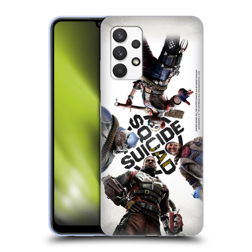 Suicide Squad: Kill The Justice League Key Art Poster Soft Gel Case for Samsung Galaxy A32 (2021)