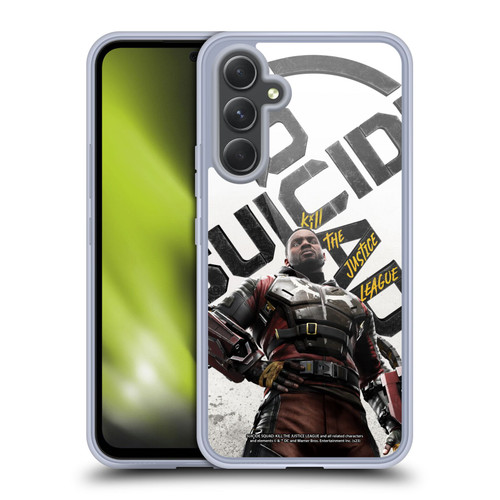Suicide Squad: Kill The Justice League Key Art Deadshot Soft Gel Case for Samsung Galaxy A54 5G
